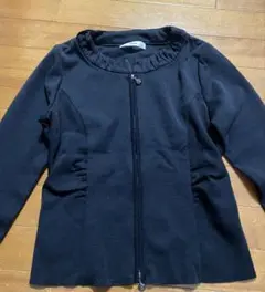 【極美品】Rene ルネ ノーカラージャケット ネイビー 2025年最新】Rene レディース ノーカラージャケットの人気