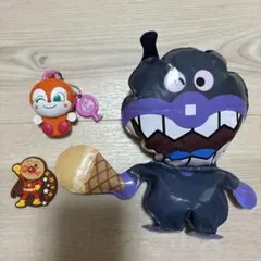 アンパンマン ドキンちゃん バイキンマン ガチャガチャ 3点セット