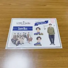 SnowMan 渡辺翔太 1st Anniversary ステッカーセット