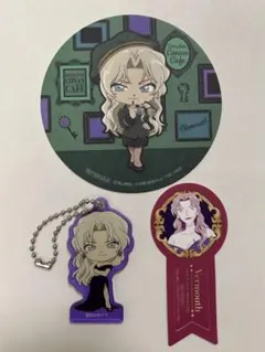 【3点セット】　名探偵コナンカフェ2023  ベルモット