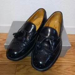 リーガル タッセルローファー ブラック J647