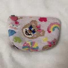 【美品】ラブラリーバイフェイラー　ハッピーポップニナ　ポーチ 舟形ポーチ　ピンク