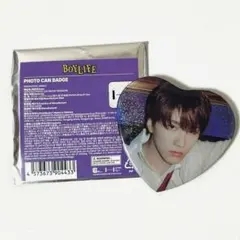 ボネクド boylife ポップアップ 缶バッジ ウナク