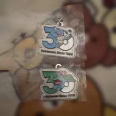 ポケモン 30周年記念　メタルチャームマスコット　カメックス フシギバナ