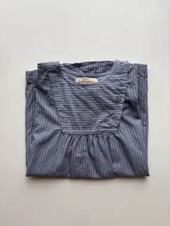 【ほぼ新品】CARAMEL×ZARA ストライプワンピースのサムネイル