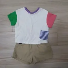 Tシャツとハーフパンツセット　BREEZE
