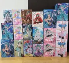 初音ミク フィギュア まとめ売り AMP シナモロール 抹茶 マーメイド バニー