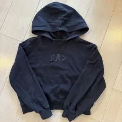 GAP ブラックパーカー L (140cm)