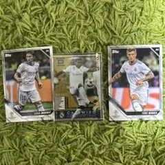 Topps レアル・マドリード カード 3枚セット