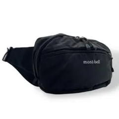 未使用級 モンベル デルタガセット L ボディバッグ ウエストバッグ ブラック