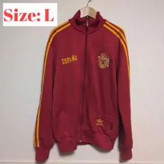 美品✨ Adidas トラックジャケット ジャージ スペイン代表 赤