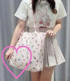 新品未使用✨完売ベリエちゃんブルーベリエちゃんトートバッグ evelynコラボ