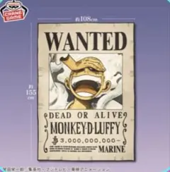 いなかず様用モンキー・D・ルフィ ワンピース 手配柄ブランケット