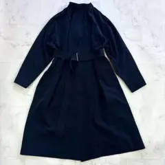 美品✨完売品✨セオリー　RUCHED TRENCH　スタンドカラーロングコート