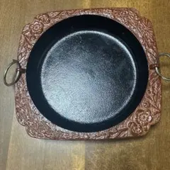 未使用品　南部鉄器 盛栄堂 すき焼鍋 IH非対応のサムネイル