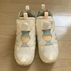 リーボック インスタポンプ フューリー ホワイト/アクア 26cm