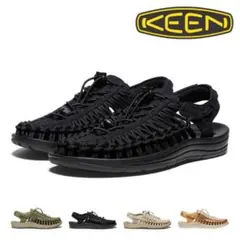 KEEN UNEEK スポーツサンダル ブラックのサムネイル