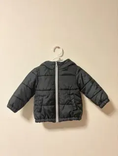 COMME CA ISM フード付きアウター 90サイズ ブラック