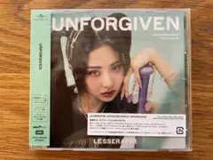 LESSERAFIM UNFORGIVEN 初回限定ソロジャケット盤 ユンジン