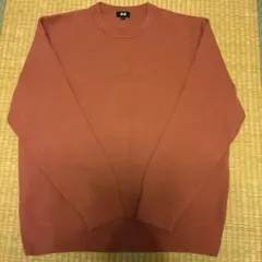 ユニクロ　ウォッシャブルミラノリブクルーネックセーター