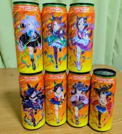 アニメ　ウマ娘　ZONE 空き缶7本セット