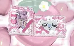 トレカケース 硬質ケース ホイップデコ B8 ピンク リボン 萌え ネコ 推し活