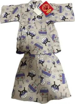 【レア】アンパンマン バイキンマン ダダンダン 甚平 サイズ80 セットアップ