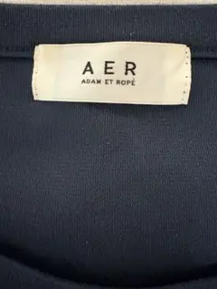 AER ネイビー クルーネック トレーナーのサムネイル