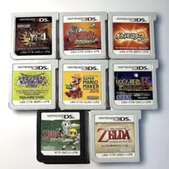 ニンテンドー3ds ソフト 8本