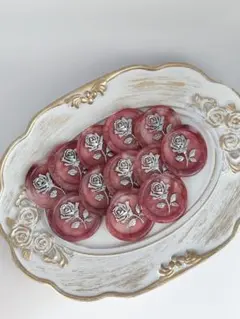 【No.12】シーリングスタンプシール12枚 コラージュ ウェディング 封蝋