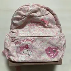 サンリオ　マイメロデイ　キッズリュック　花柄