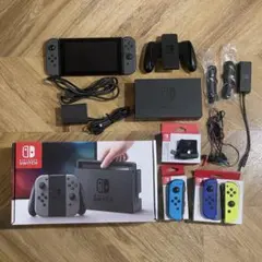 Nintendo Switch 本体・Joy-Con・スタンド・SDカード付