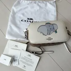 COACH ダンボ ショルダーバッグ　ディズニー　バッグ　コーチ