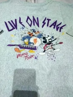 ミッキーマウス LIVE ON STAGE Tシャツ 5L