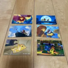 ディズニー１番くじ　G賞　メモリアルステッカー　ライオンキング