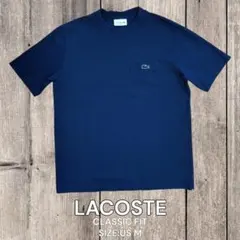 LACOSTE ラコステ ポケットTシャツ ネイビー US Mのサムネイル