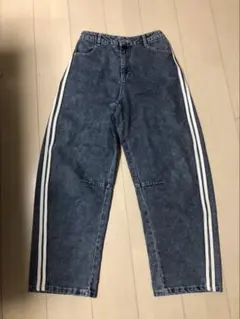 か*お様 デニム　ライン　Ｌサイズ