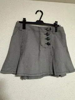 【FILA GOLF】ゴルフ　千鳥柄フレアスカート