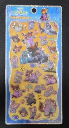 【即日発送】正規品　Zootopia2 プチドロップステッカー