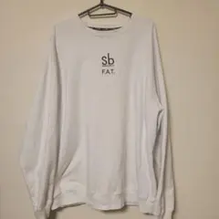 F.A.T. クルーネックスウェット ホワイト　XL