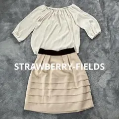 《STRAWBERRY-FIELDS 》ブラウスとスカートのセット
