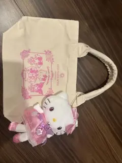 京王プラザホテル　キティ　非売品　ぬいぐるみ　バッグ