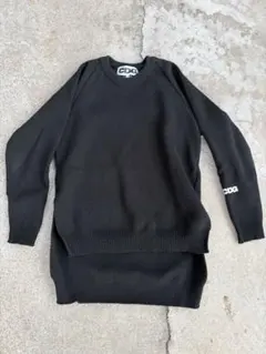 CDG ブラック ニット Mサイズ