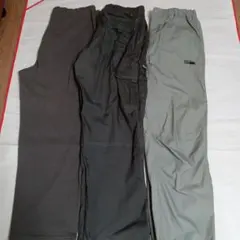 FIRST DOWN カーゴパンツ グレー