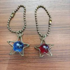 星型キーホルダー　チャーム
