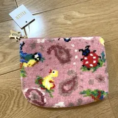 【新品未開封★完売品】フェイラー ハイジペイズリー L字ポーチ ハイジペイズリー L字ポーチ HPY-257019（WEB限定）(ベージュ