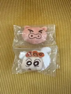 クレヨンしんちゃん　ぬいぐるみクリップ　ひまわり　ぶりぶりざえもん