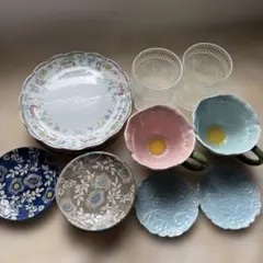 花柄 食器セット