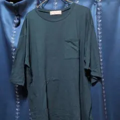 Strange Heaven ポケット付きTシャツ ダークグリーン