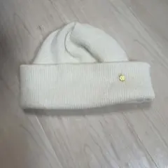 Aima+saie ニット帽 白